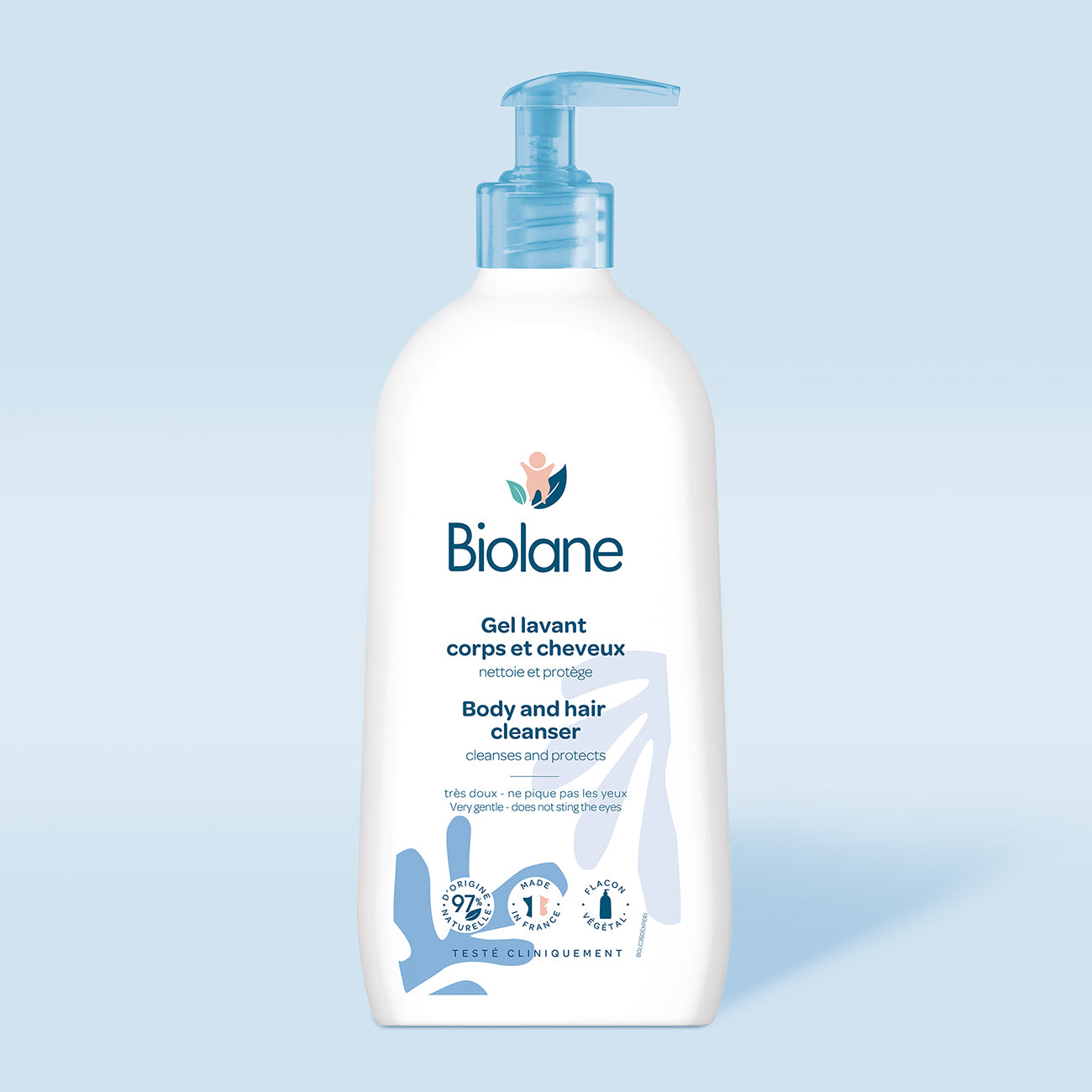Biolane 2 in 1 Body and Hair Cleanser (350ml)