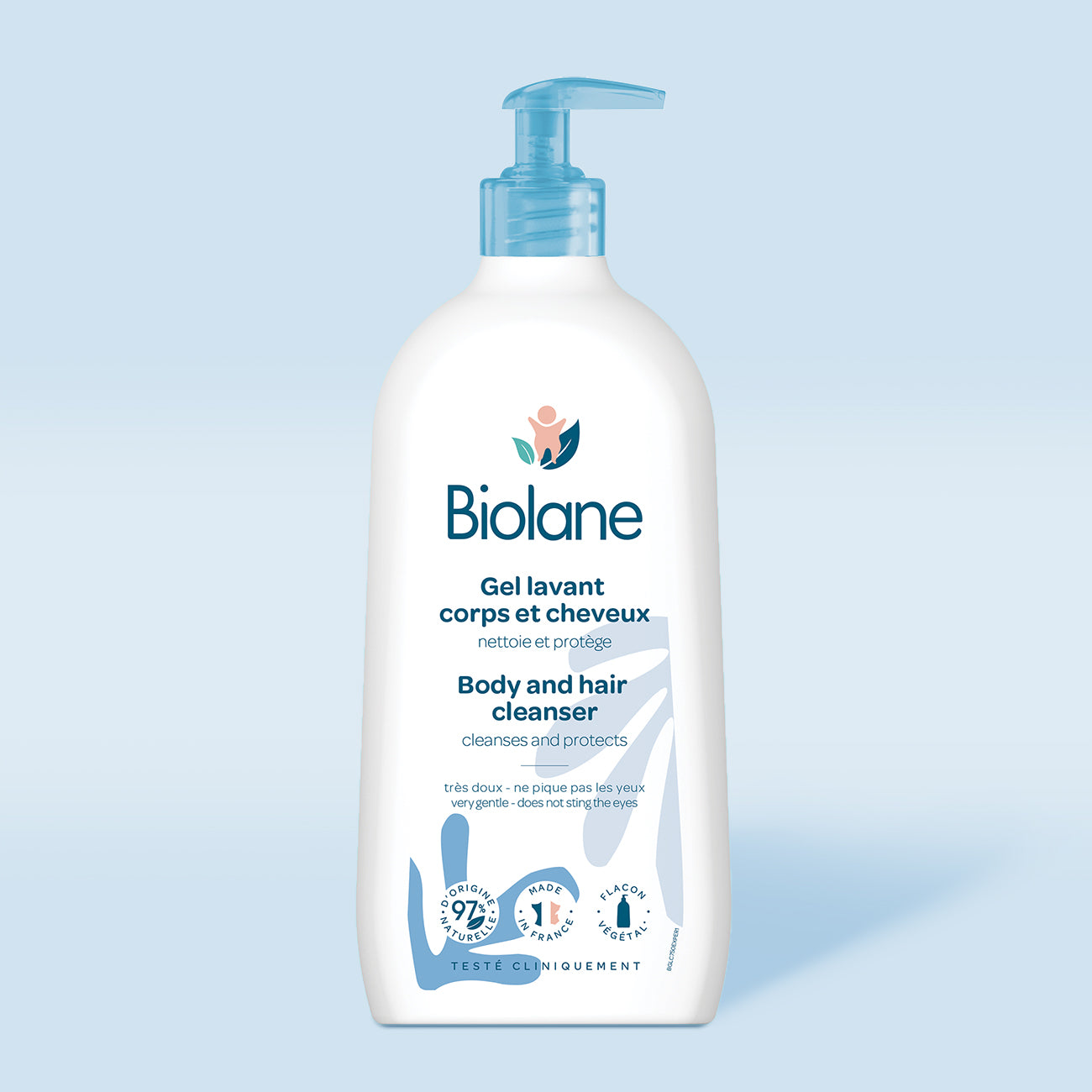 Biolane 2 in 1 Body and Hair Cleanser (750ml)
