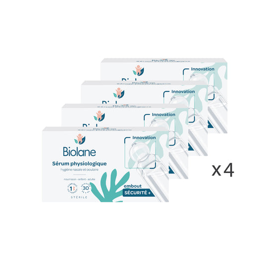 【Bulk Buy 4pcs】Biolane Physiological Saline Solution (5ml x 30)