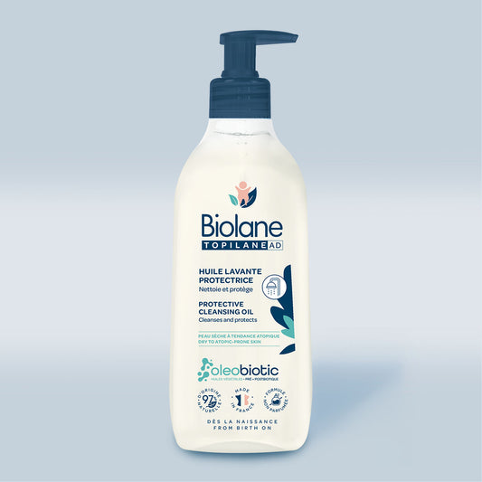 Biolane TOPLIANE AD Protective Cleansing Oil (350ml)