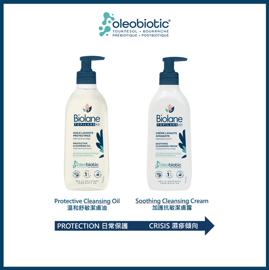 Biolane 溫和舒敏潔膚油 (350ml)